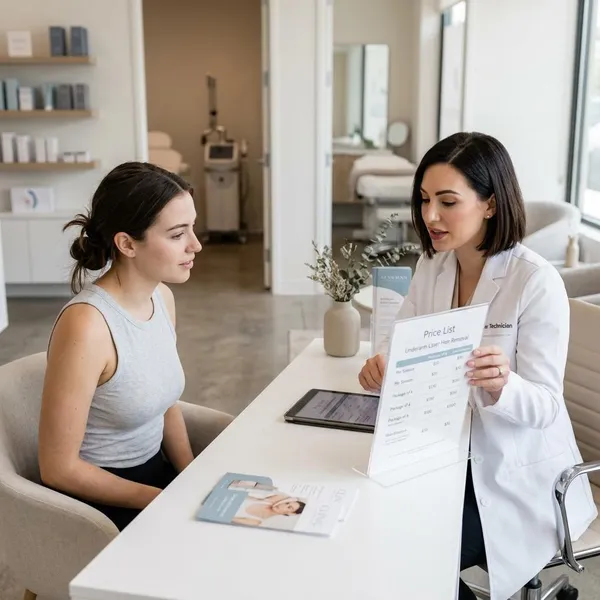 How much does armpit laser hair removal cost?