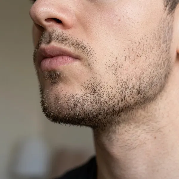 does removing facial hair make it grow back thicker
