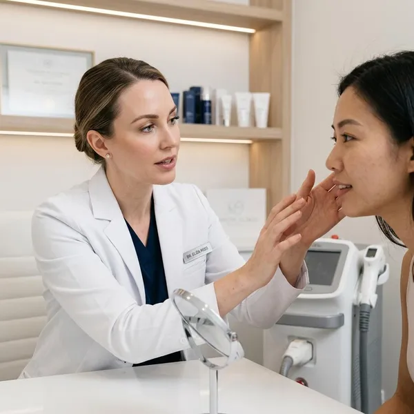 facial before laser hair removal