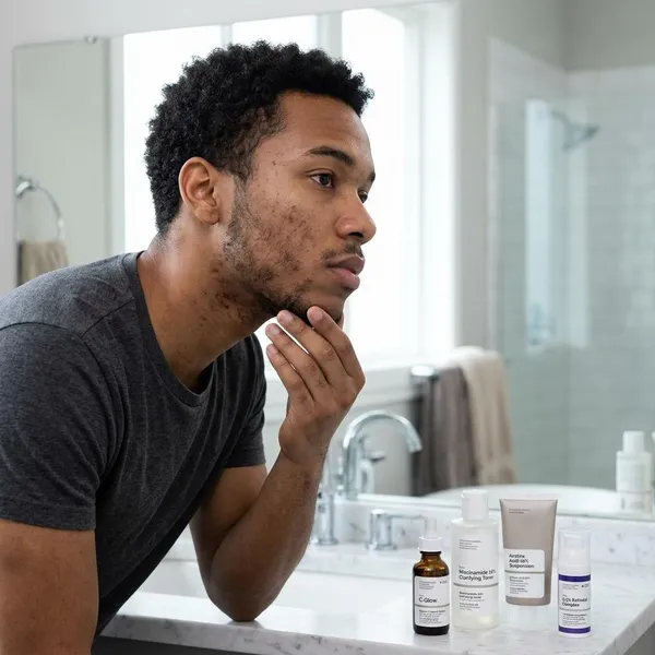 How to fade marks from facial hair removal