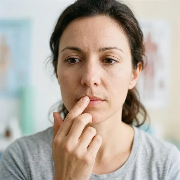 female mustache