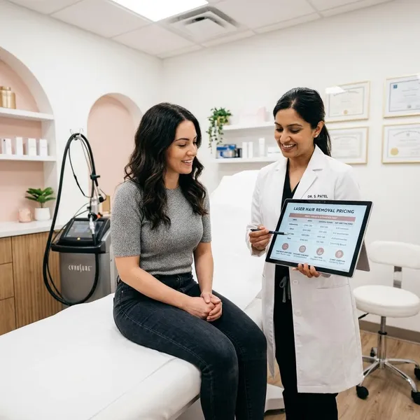 What affects laser hair removal cost?