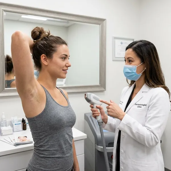 should you shave your armpits before laser hair removal